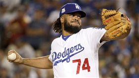 ▲洛杉磯道奇終結者Kenley Jansen提前登板關門成功。（圖／美聯社／達志影像）