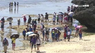 交通船被擠爆增班　小琉球湧萬人上島