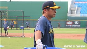 中信兄弟彭政閔。（圖／記者王怡翔攝）