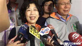 柯文哲合體陳佩琪 一日社區醫生 盧冠妃攝