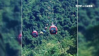 日月潭纜車突停駛　遊客掛空中一小時