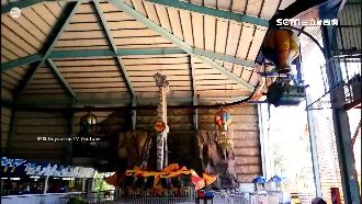 熱氣球卡半空　雲梯車緊急救援遊客