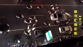 台中河南路深夜圍毆（圖／翻攝自黑色豪門企業）