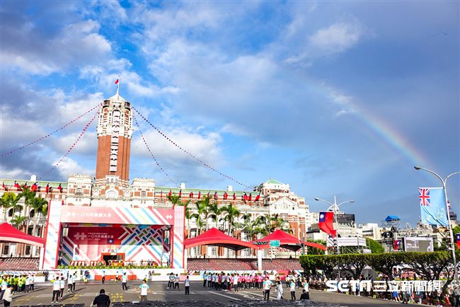 中華民國國慶大典（圖／記者林敬旻攝）