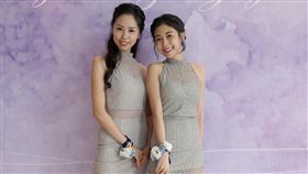 Albee（劉璟瑩）第一次當伴娘。（翻攝自Albee臉書）