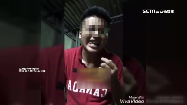 超危險！屁孩甩炮放嘴裡　咬爆噴火花