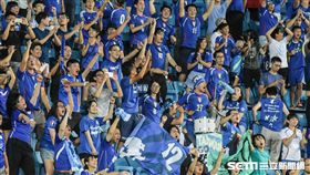 中華男足對上巴林觀眾席 圖／記者林敬旻攝