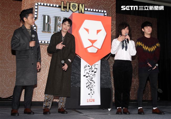 獅子合唱團2017全新專輯REPLAY正式發片。（記者邱榮吉/攝影）