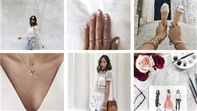 Aimee Song利用相片構圖、濾鏡來規劃完美的網格。（圖／尖端出版）