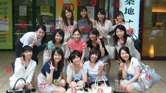 14位正妹大合照　處男最愛「這味」