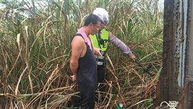 警方當場將陳男逮捕。（圖／翻攝畫面）