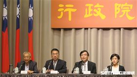 行政院會會後記者會。（記者盧素梅攝）