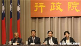 行政院會會後記者會。（記者盧素梅攝）