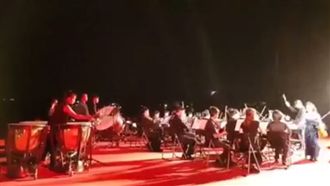 樂團淋雨演奏　女首席怒離席影片曝光