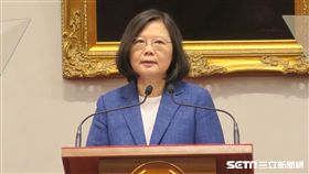 蔡英文總統宣布親民黨主席宋楚擔任APEC特使。（記者盧素梅攝）