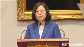 蔡英文總統宣布親民黨主席宋楚擔任APEC特使。（記者盧素梅攝）