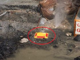 未申請許可挖破瓦斯管　中市府開罰並送