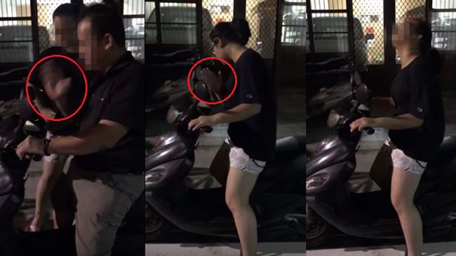 機車這樣發動　老爸整女兒網友笑翻