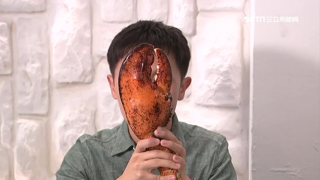 戰斧蟹鉗跟臉一樣大　下鍋還要喬位置