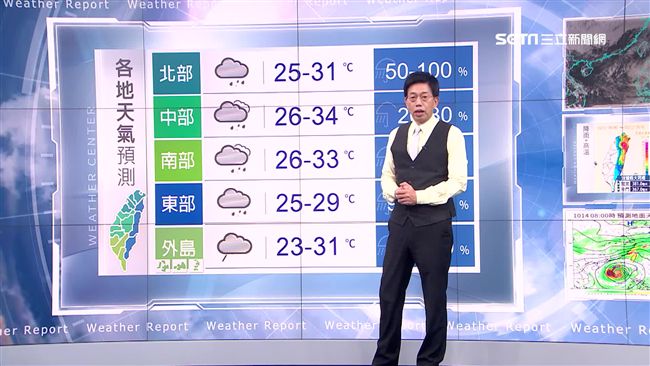 今起至周日防雨！東台灣總雨量勝颱風
