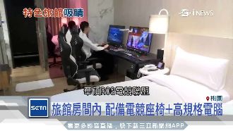 電競座椅+高規格電腦　電競旅館正夯
