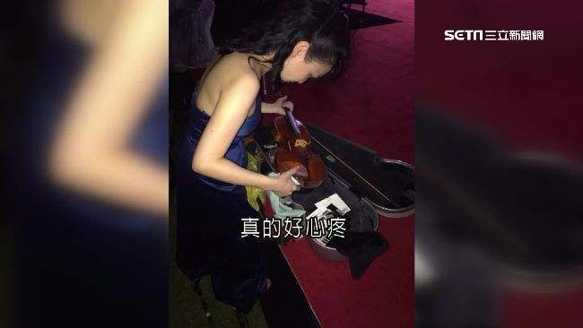 美女首席曾留法　實力駕馭上億小提琴