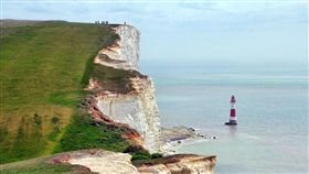 南韓女子到英國「七姐妹崖」拍照失足墜崖身亡、Seven Sisters cliff（圖／取自pixabay）
