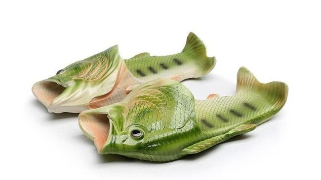 把魚穿在腳上不怕大雨　防濕身神器夯
