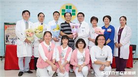 52歲的空勤總隊吳教官右心室急性心肌梗塞、致命性心律不整陷入昏迷，心臟兩個小時無功能，奇蹟被童綜合醫院急救團隊救回。（圖／童綜合醫院提供）