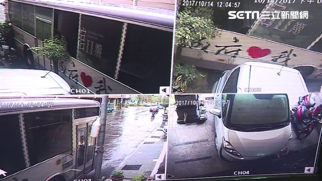 司機昏趴方向盤　公車沿路撞畫面曝光