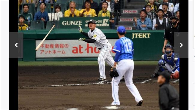 40歲福留孝介一轟致命　阪神先聽牌