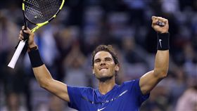 ▲Rafael Nadal於上海大師賽晉級冠軍賽。（圖／美聯社／達志影像）