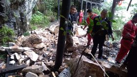 旅行團,湖北,影城,高層,土石流,影劇公會,郵輪
（圖／宜昌市政府提供）