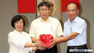 蘇麗瓊交接！與柯僅握手互動冷