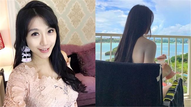 佩佩陽台裸上空擠奶　對面房客看光光