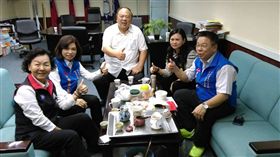 洪玉鳳、蔡育輝、蔡淑惠、林燕祝　圖／陳子敬臉書