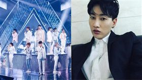 PRODUCE 101 銀赫 合成圖/翻攝自臉書 IG