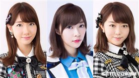 AKB48 柏木由紀 HKT48 指原莉乃 峯岸南 圖／AKS提供
