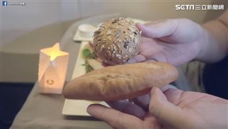 超狂！網紅竟在飛機上享用燭光晚餐