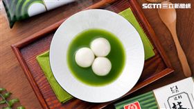 桂冠湯圓與百年辻利茶舗聯名推出抹茶湯圓。（圖／桂冠提供）