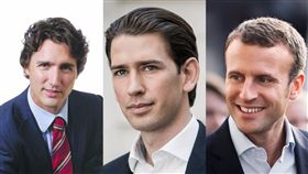 Justin Trudeau EmmanuelMacron sebastiankurz 庫爾茨,馬克宏,杜魯道 加拿大總理 奧地利準總理 法國總統 
圖翻攝自官方臉書
https://www.facebook.com/JustinPJTrudeau/
https://www.facebook.com/EmmanuelMacron/
https://www.facebook.com/sebastia