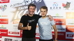 ▲前英國職業車手Matthew Stephens此役率領GCN團隊前來報導台灣登山王挑戰賽。（圖／記者蔡宜瑾攝影）