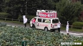 日本國會大選 議員東京「菜園」開講搶票（圖／記者潘彥瑞攝）