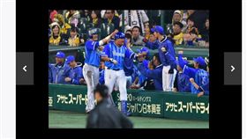 ▲橫濱洋砲Jose Lopez在高潮系列賽敲出關鍵全壘打。（圖／截自日本媒體）