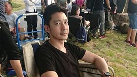 立威廉原本在三峽土石流地點拍戲，提前殺青才逃過一劫。（翻攝自立威廉臉書）