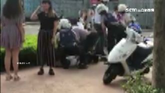 女友傻眼！吃飯遇攔檢毒蟲竟心虛落跑