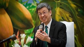 陳建仁副總統接見「第五屆太平洋島國青年領袖培訓計畫」訪團。（總統府提供）