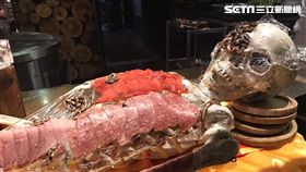 君品酒店雲軒西餐廳,萬聖節,紅衣小女孩。（圖／記者簡佑庭攝）