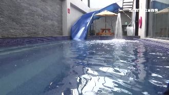 台中摩鐵就是狂　內建滑水道直接開趴