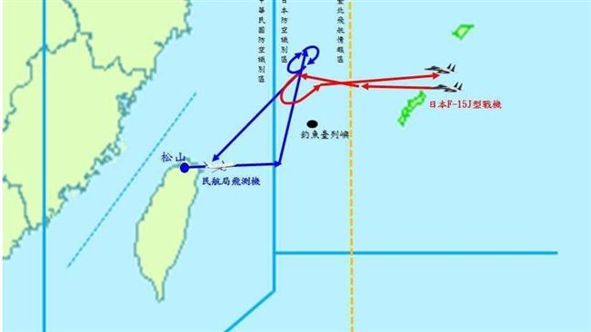我國飛測機遭日攔截　空軍司令部駁斥
